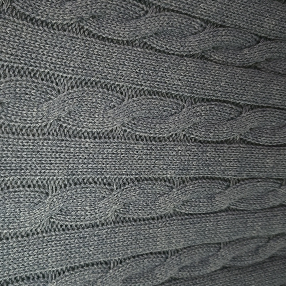 Saddlebred Blue Cable Knit Sweater - Picture 7 of 9